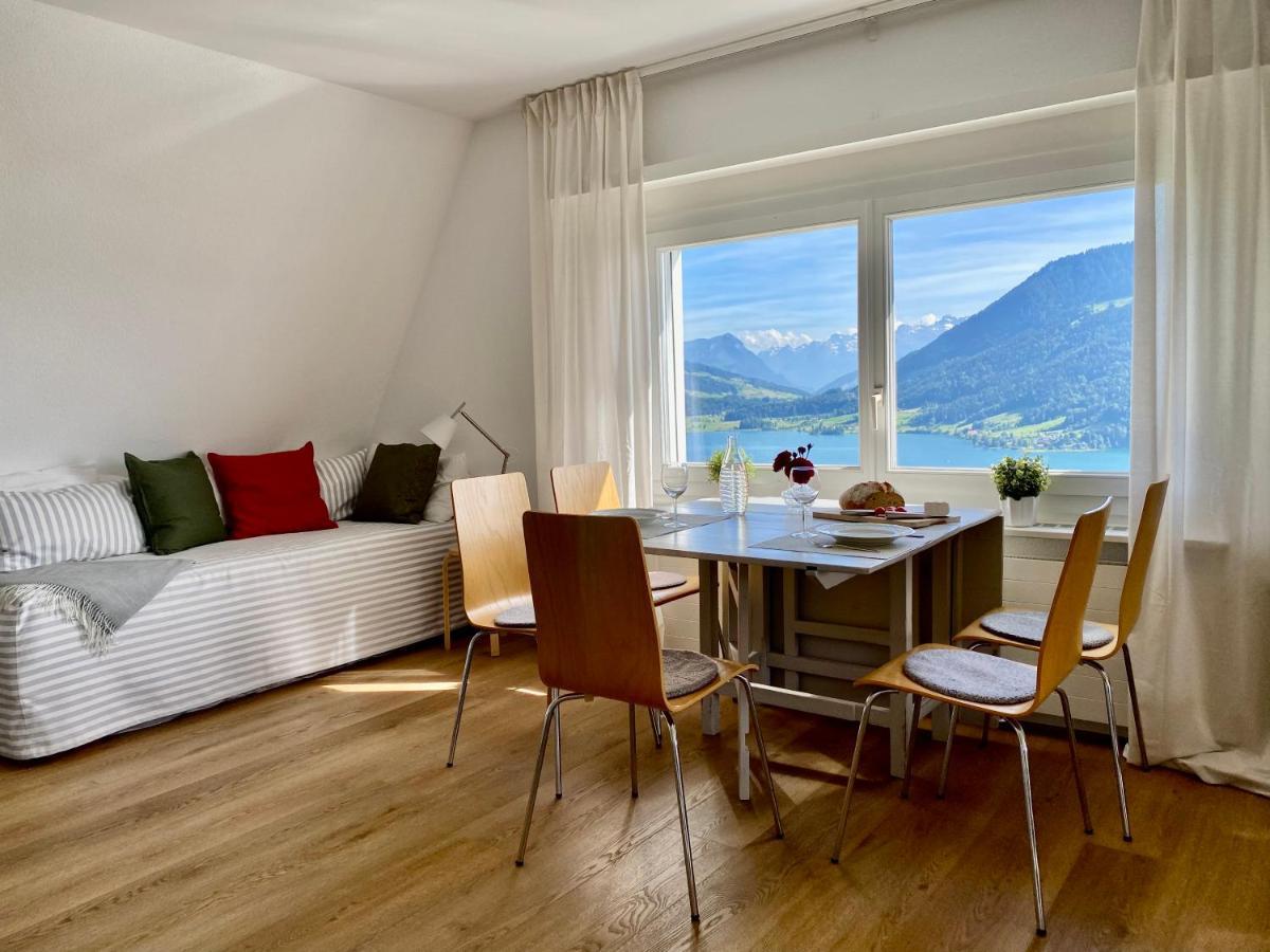 Beautiful Apartment With Fantastic Views Oberägeri Exterior foto